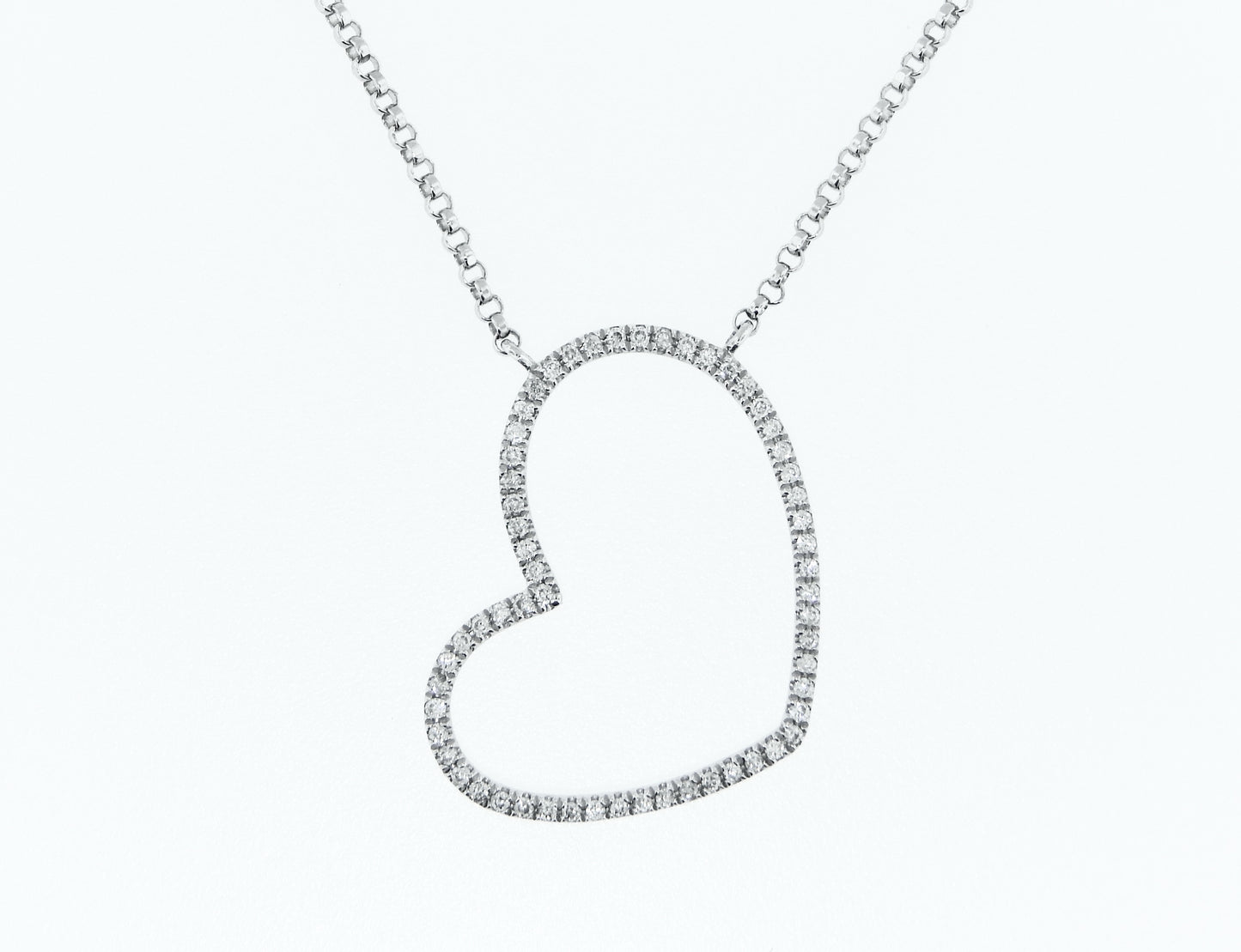 Diamond Heart Necklace