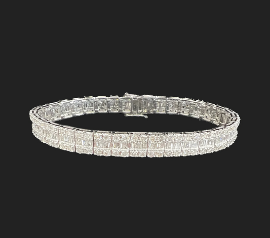 Flex Circle Large Diamond Bracelet